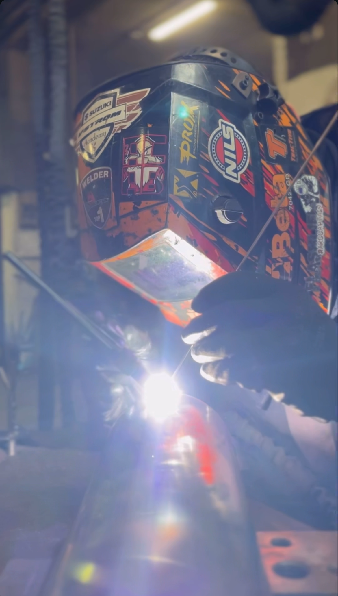 leg welding