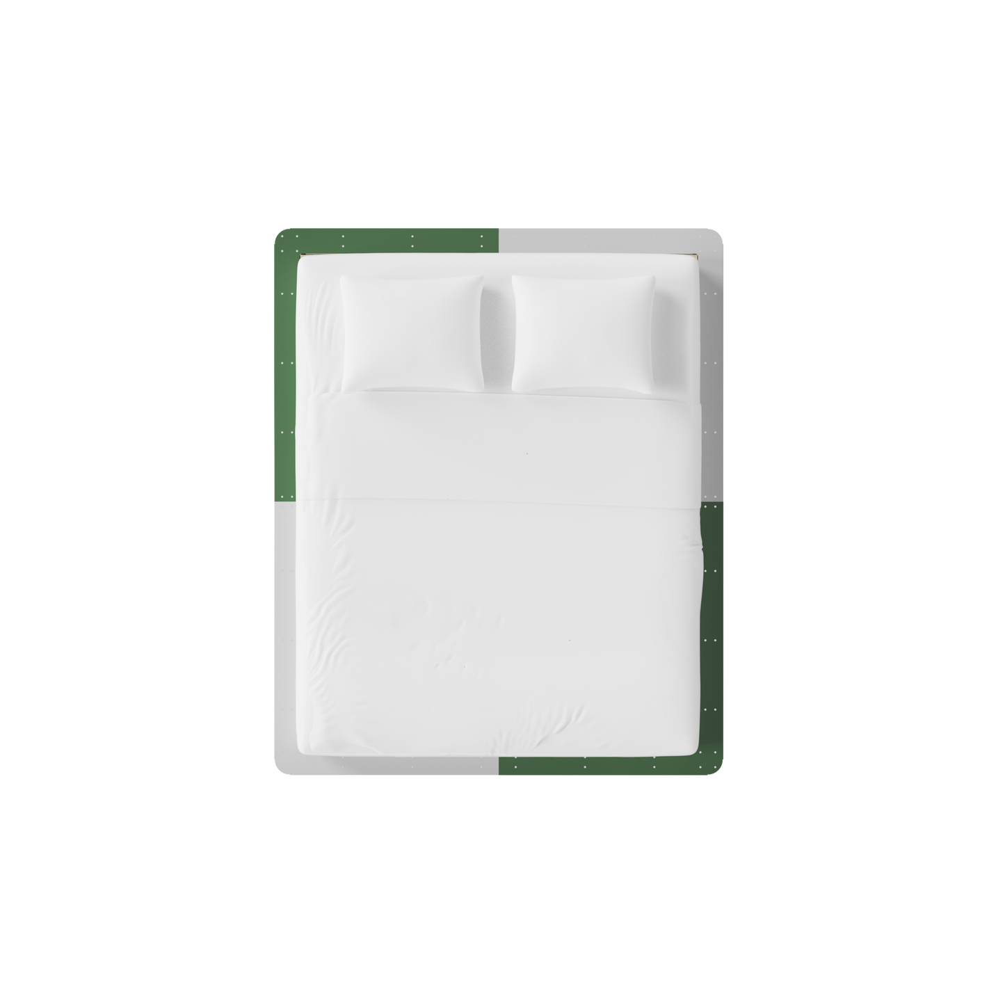 iso900 crypto green / taxi white
