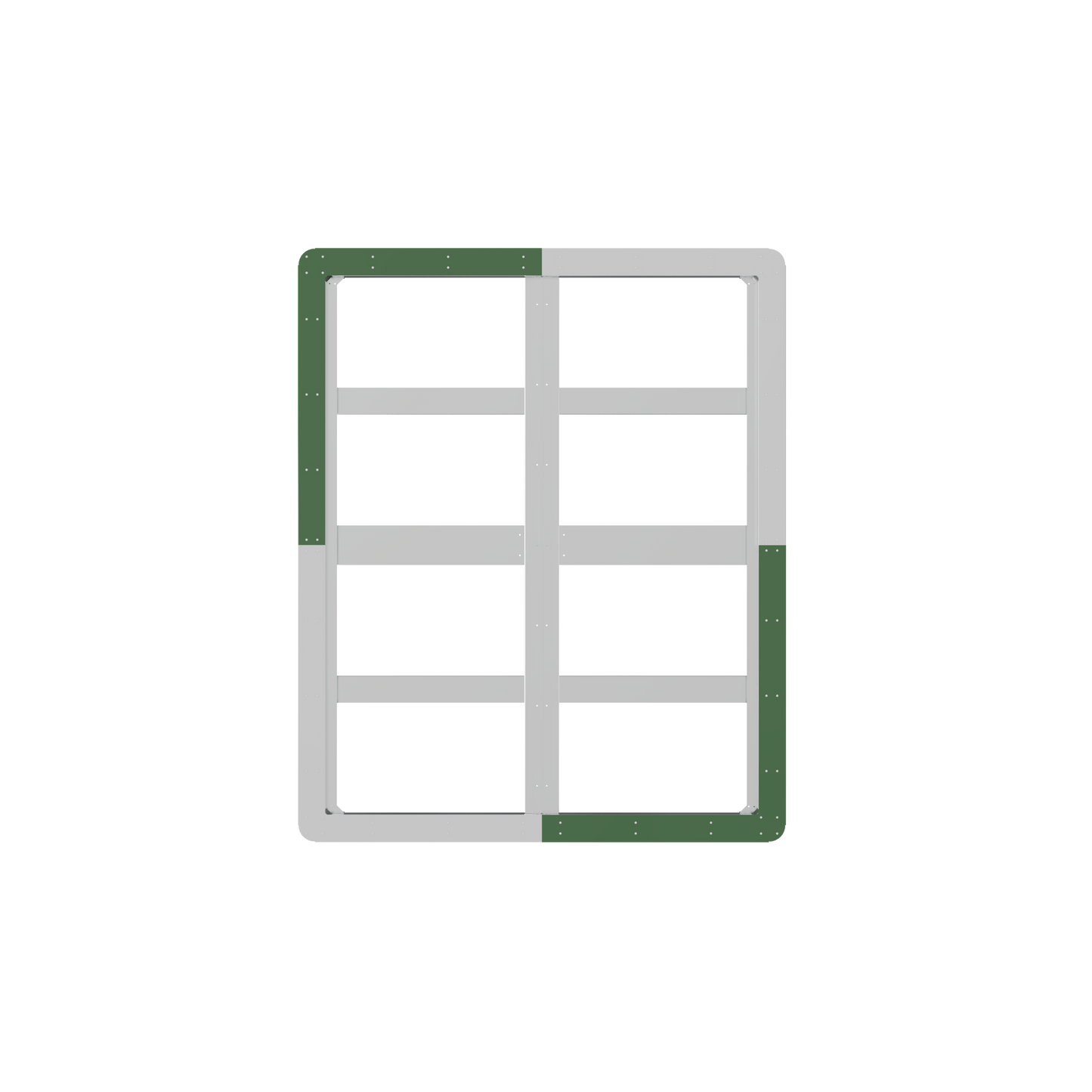 iso900 crypto green / taxi white