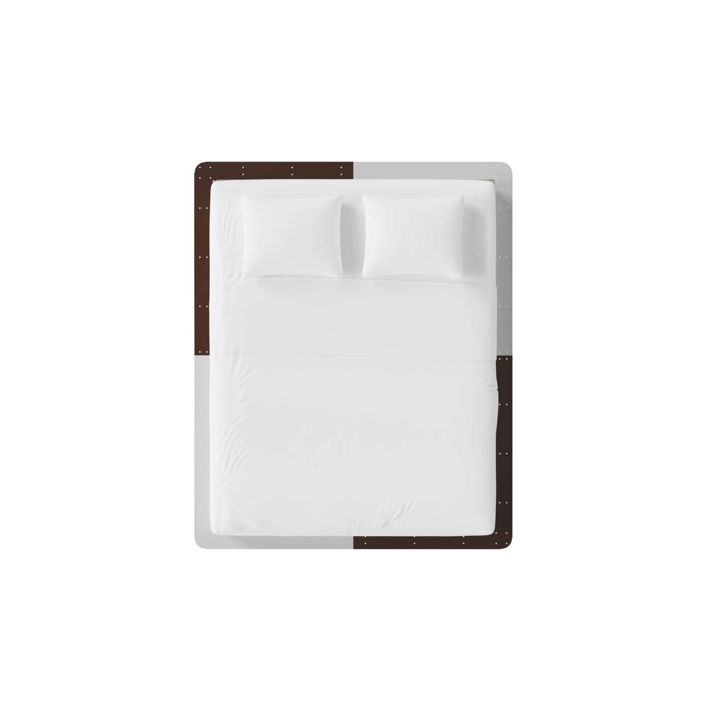 iso900 chocolate brown / taxi white