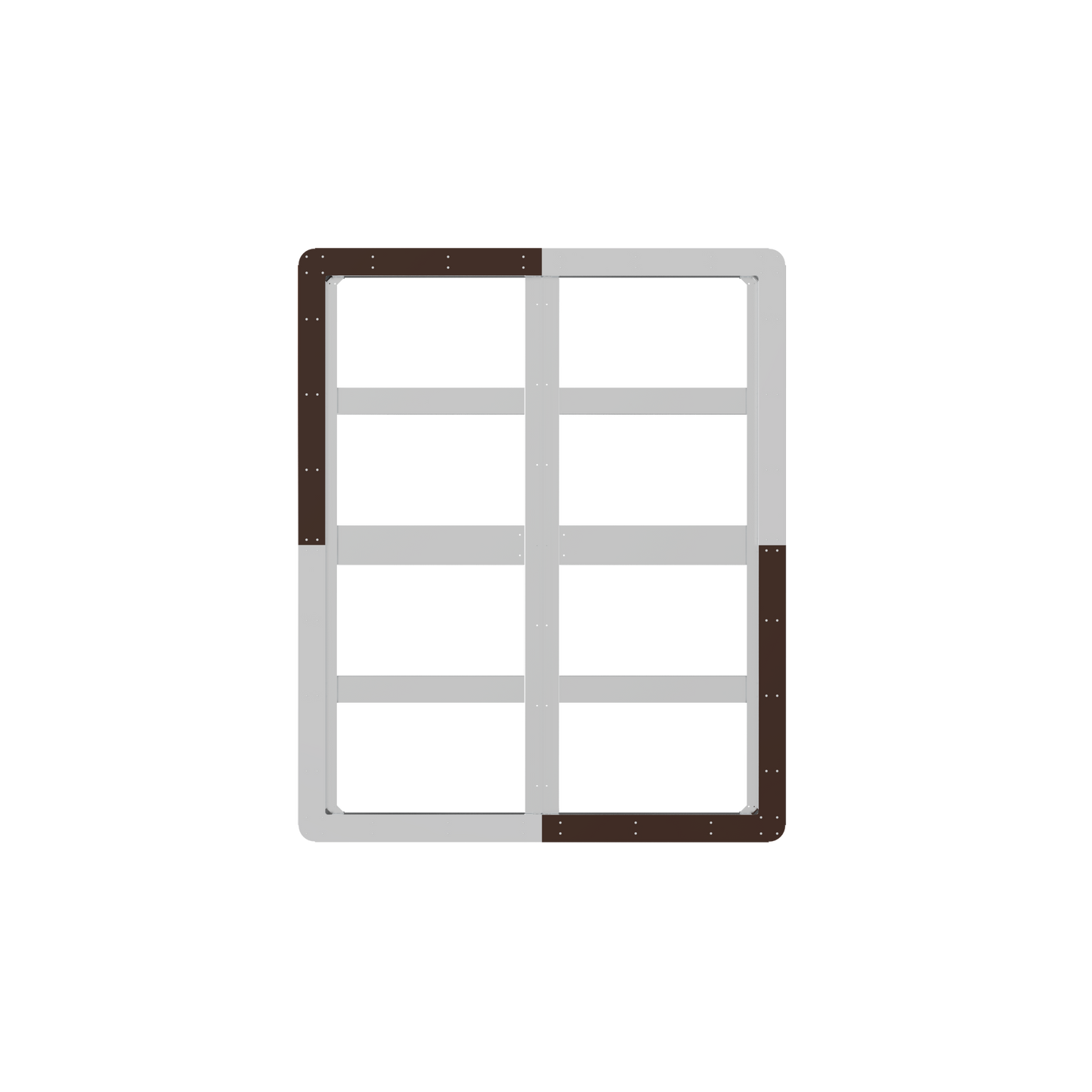 iso900 chocolate brown / taxi white